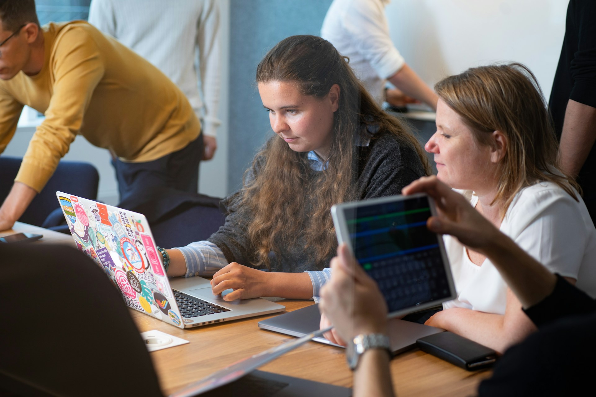 Group learning coding with AI